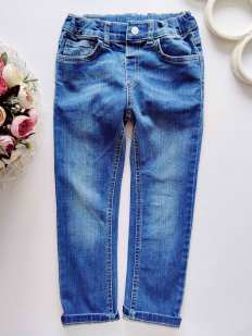 4,5 лет, рост 110 Стрейчевые детские джинсы