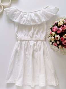 9,10 років, зріст 140 Нова біла літня сукня