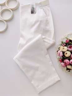 18\46\14 Нові білі жіночі штани супер стрейч