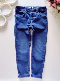 4,5 лет, рост 110 Мягкие джинсы для мальчика