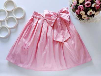 9 лет, рост 134 Красивая детская розовая юбка для девочки
