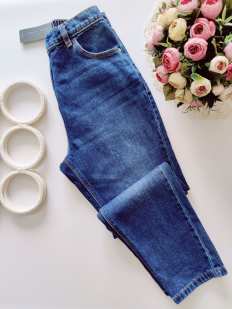 11 лет, рост 146 Новые свободные джинсы