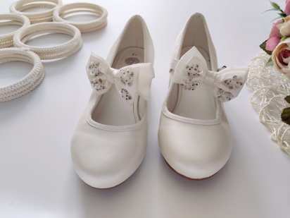 31 (20 см) Перламутровые белые туфли