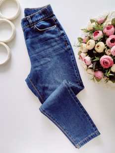 10 лет, рост 140 Топовые джинсы