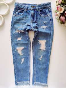 8,9 лет, рост 128,134 Модные джинсы