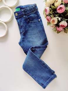 6,7 лет, рост 120 Стрейчевые джинсы