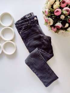 9 лет, рост 134 Утепленные джинсы на хб подкладке