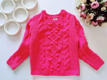 4,5 років, зріст 110 Рожевий светр