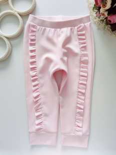 2,3 года, рост 98 Розовые детские штаны