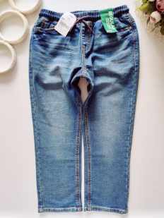 8 років, зріст 128 Нові м'які джинси на резинці