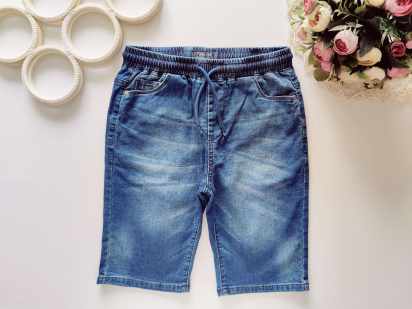 11 лет, рост 146 Мягкие джинсовые шорты на резинке