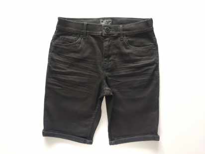 13 лет, рост 158 Черные джинсовые шорты стрейч