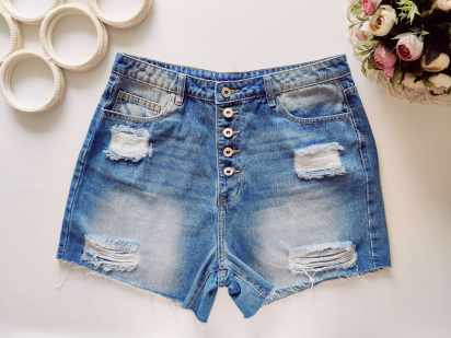 ХL Модные женские шорты джинс