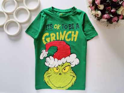 8,9 років, зріст 134 Футболка Grinch