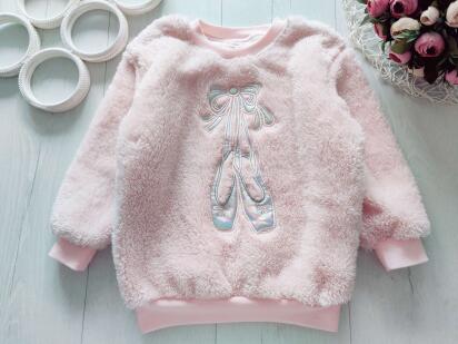 4,5 років, зріст 110 Тепла кофта хутряна