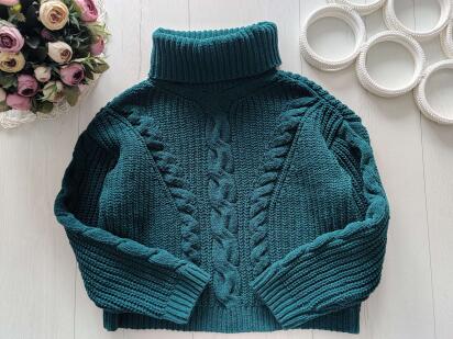 9,10 років, зріст 140 Светр під горло