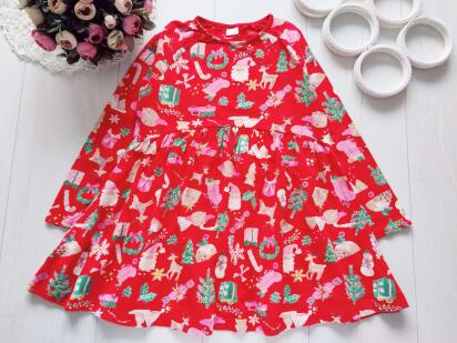 8 років, зріст 128 Новорічна дитяча сукня