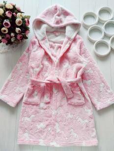 7,8 років, зріст 122,128 Халат єдинороги