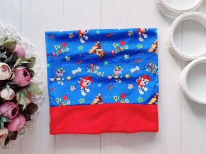 Новий теплий шарф\ хомут\ снуд\ баф Щенячий патруль