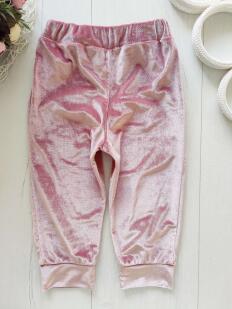 3 роки, зріст 98 Оксамитові штани для дівчинки