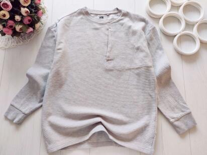 12,13 лет, рост 158 Кофточка для мальчика однотонная серая