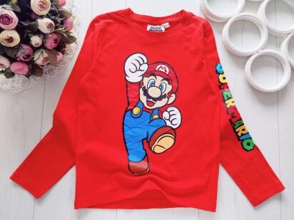 7,8 років, зріст 122,128 Реглан Super Mario