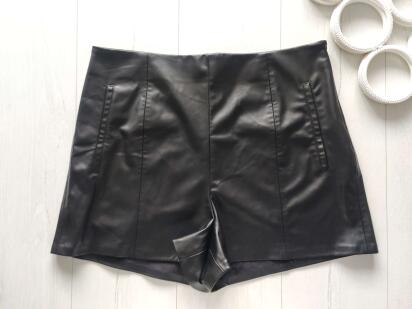 16\44\12\48 Нові демісезонні шкіряні жіночі шорти демісезонні