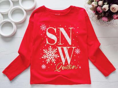 9 років, зріст 134 Новорічний реглан