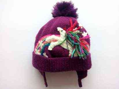 Новая коллекция Зимняя шапка для девочки
