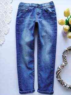 6-7 лет, рост 116-122 Стрейчеввые джинсы для мальчика