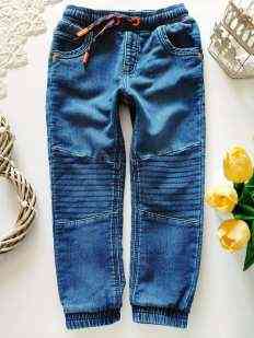 4,5 лет, рост 104-110 Мягкие джинсы для мальчика