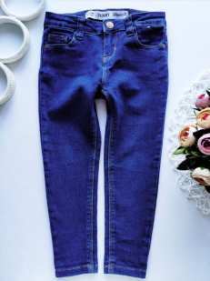 4,5 лет, рост 110 Стрейчевые джинсы скинни