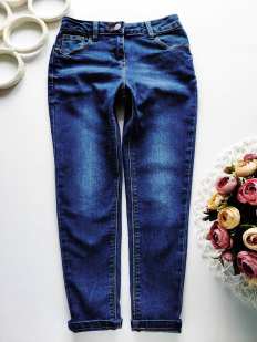 7,8 лет, рост 122,128 Стрейчевые джинси скинни