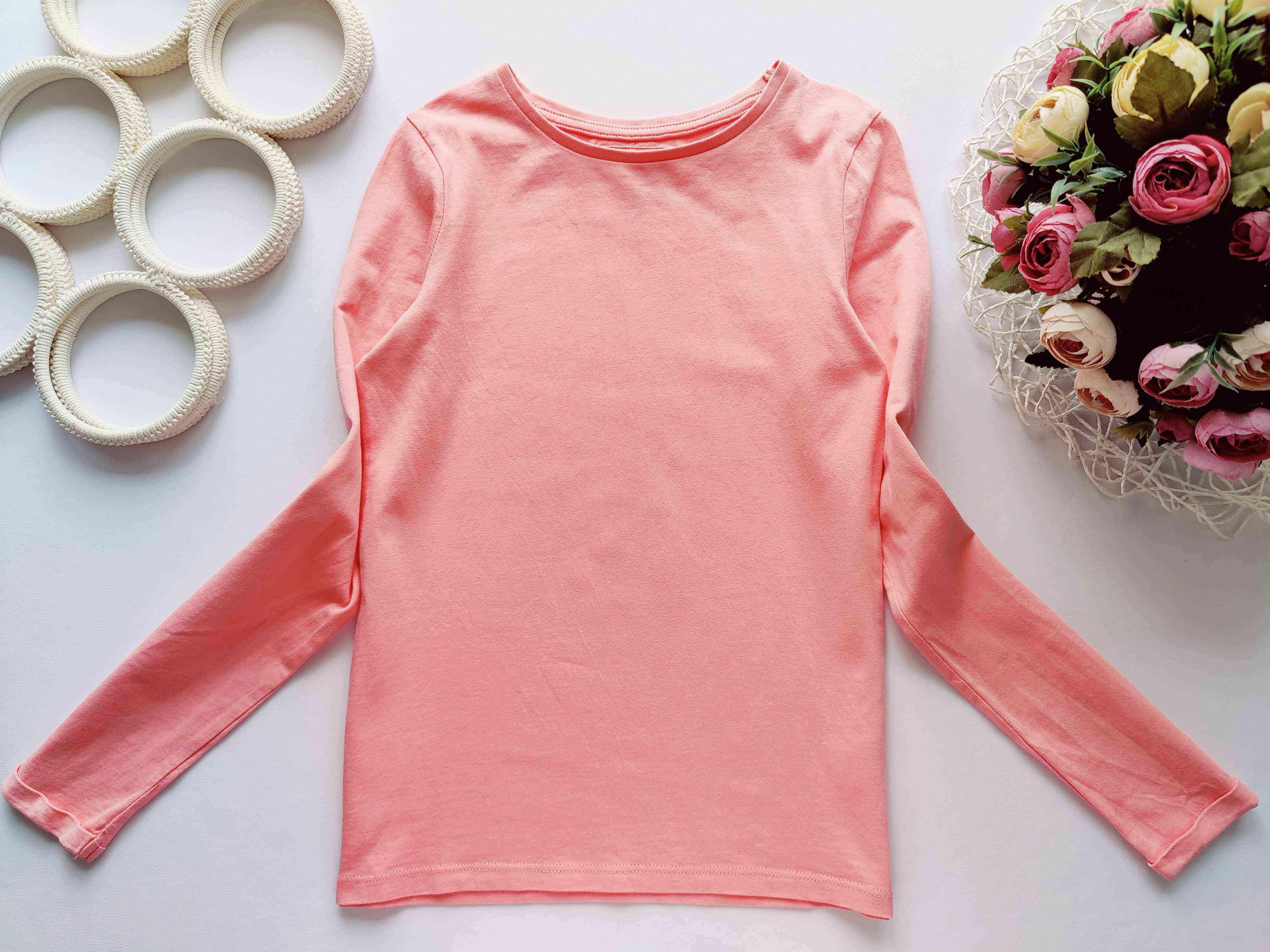 9 років, зріст 134 Ніжний лонгслів