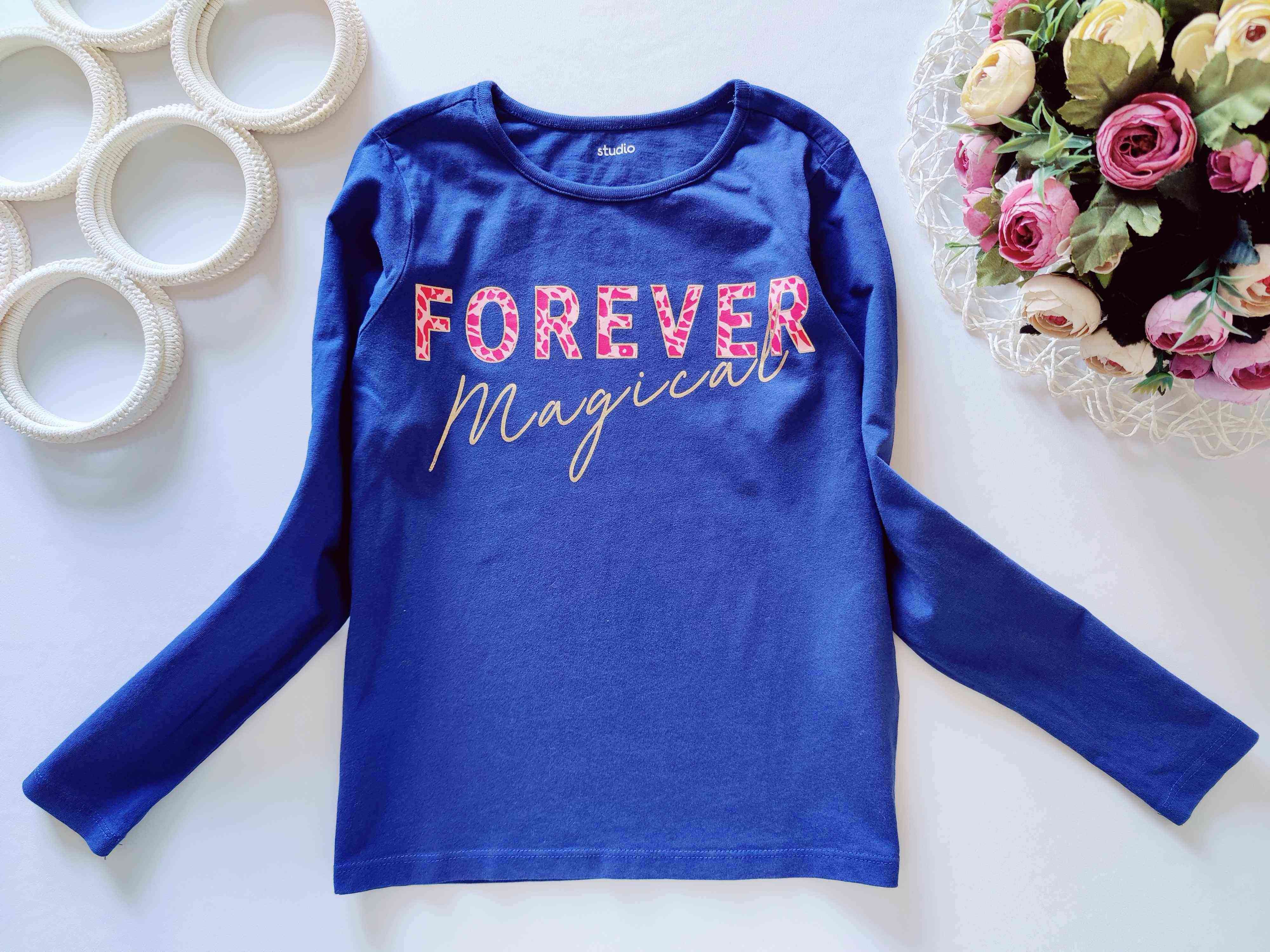 8,9 років, зріст 128,134 Лонгслів для дівчинки