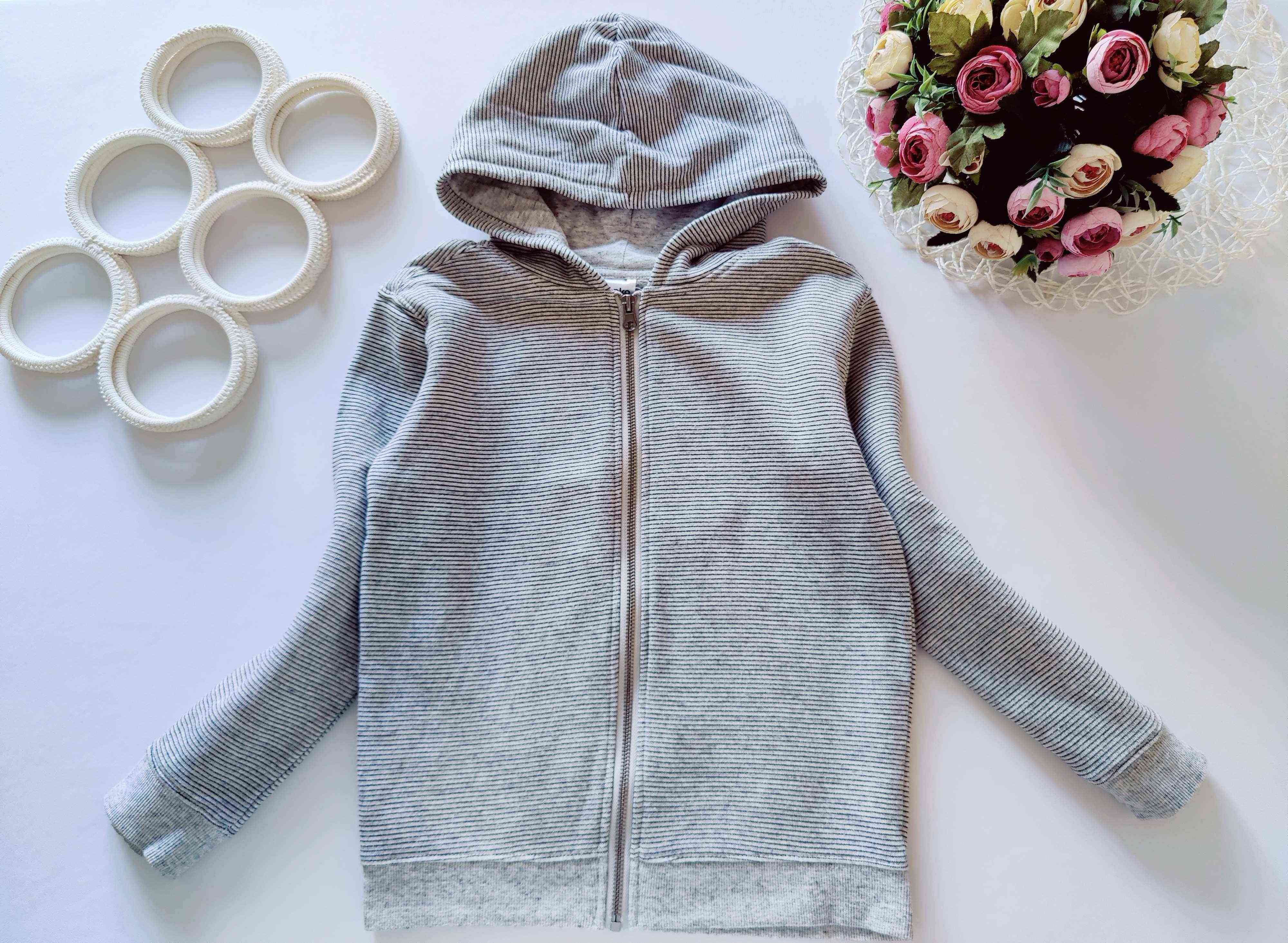 8 років, зріст 128 Кофта на блискавці