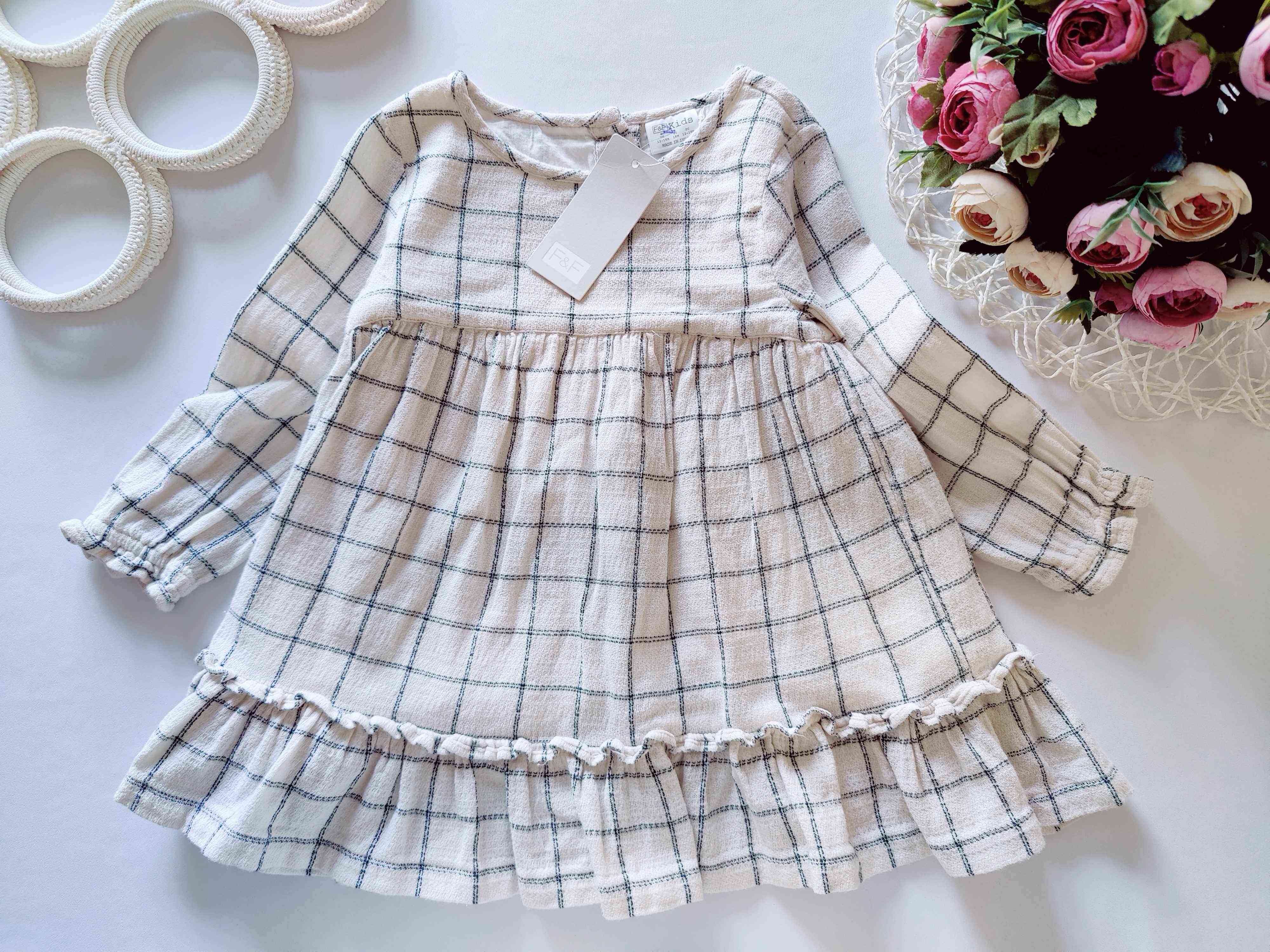 12,18 міс, зріст 86 Нова дитяча сукня