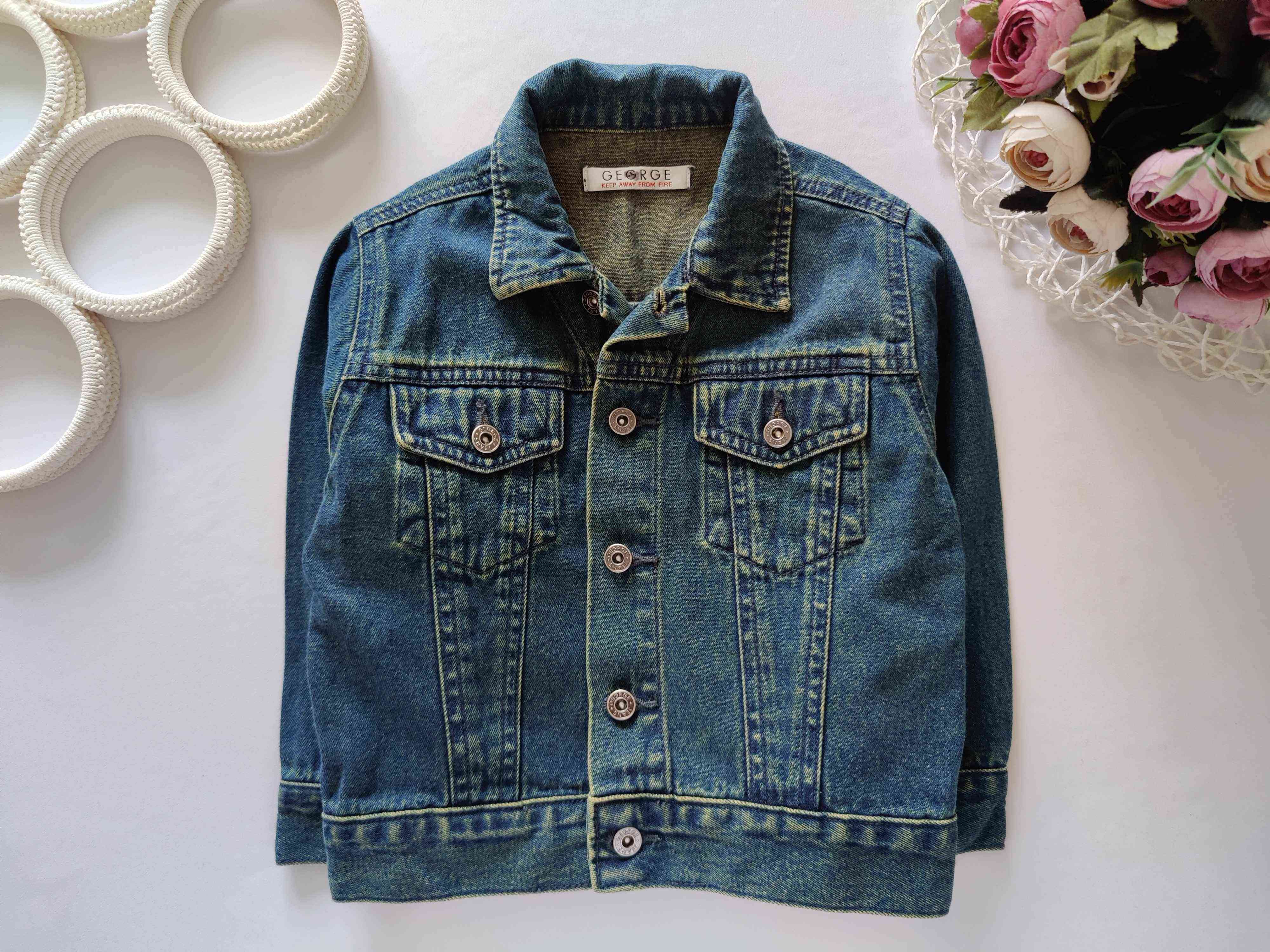 1,5,2 роки, зріст 86,92 Дитяча джинсівка