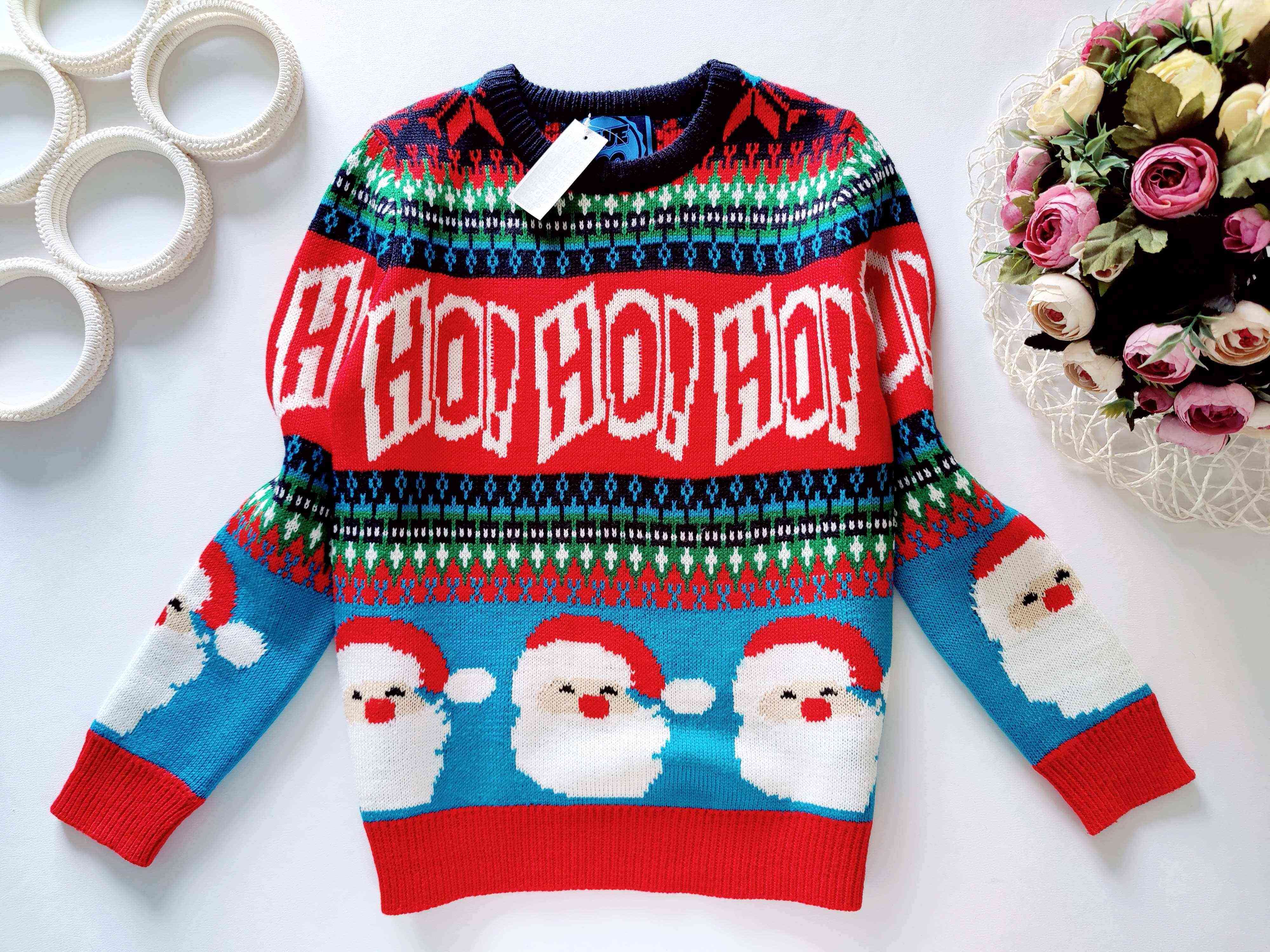 8,9 років, зріст 134 Новий новорічний светр