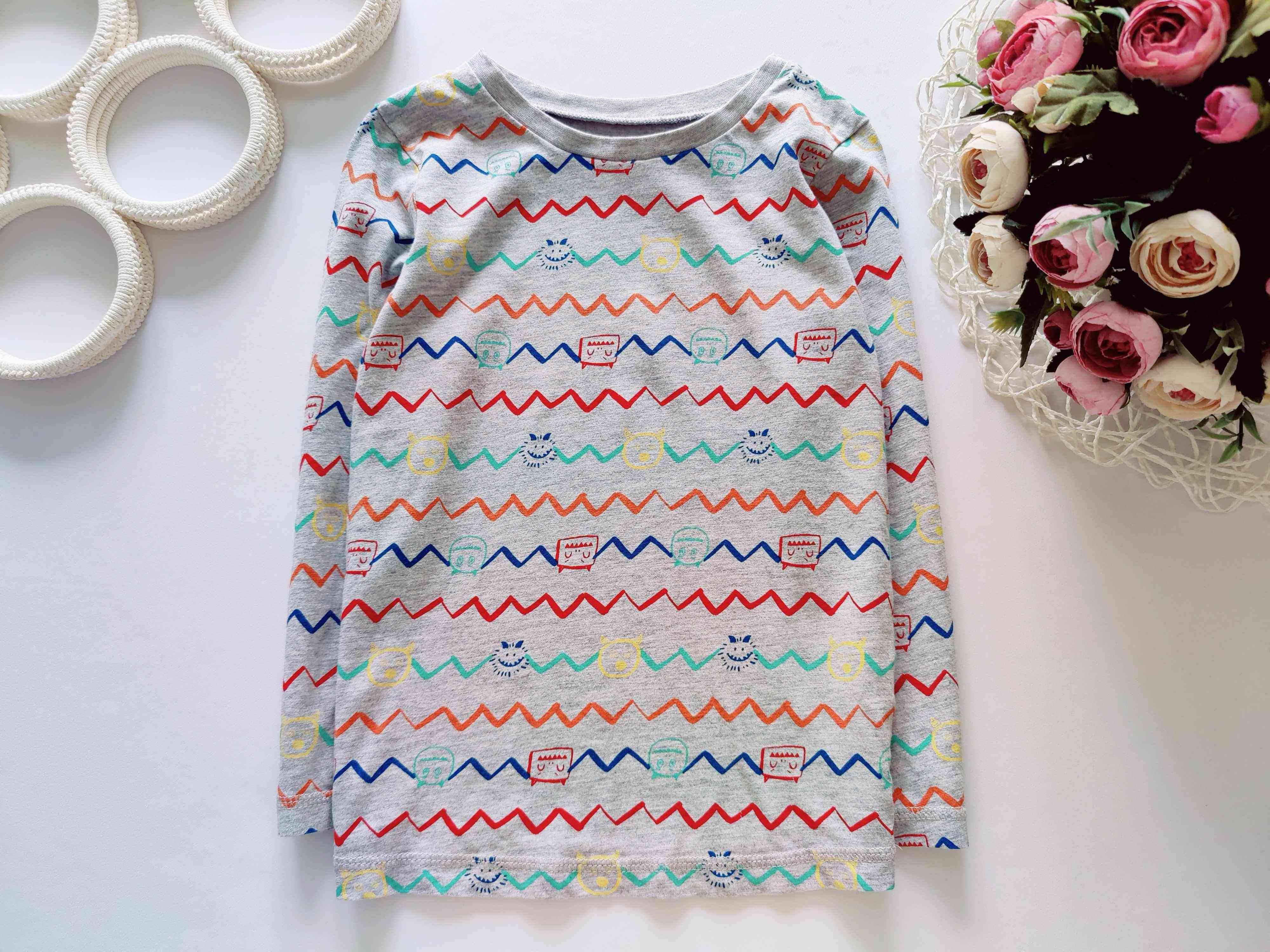 4,5 років, зріст 104,110 Лонгслів з монстриками