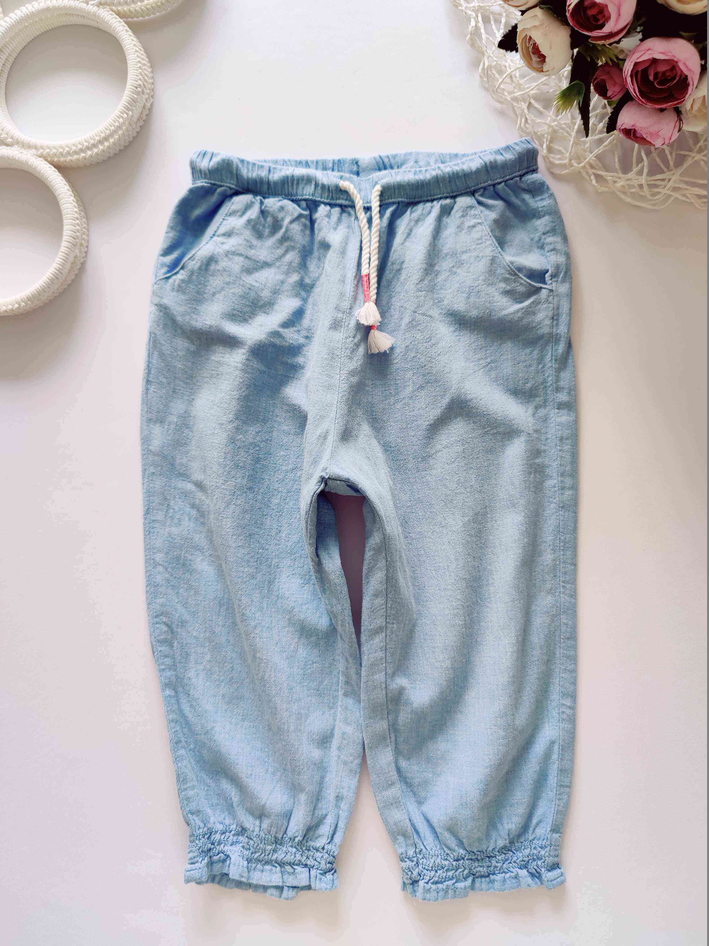 12,18 міс, зріст 86 Легкі вільні штани