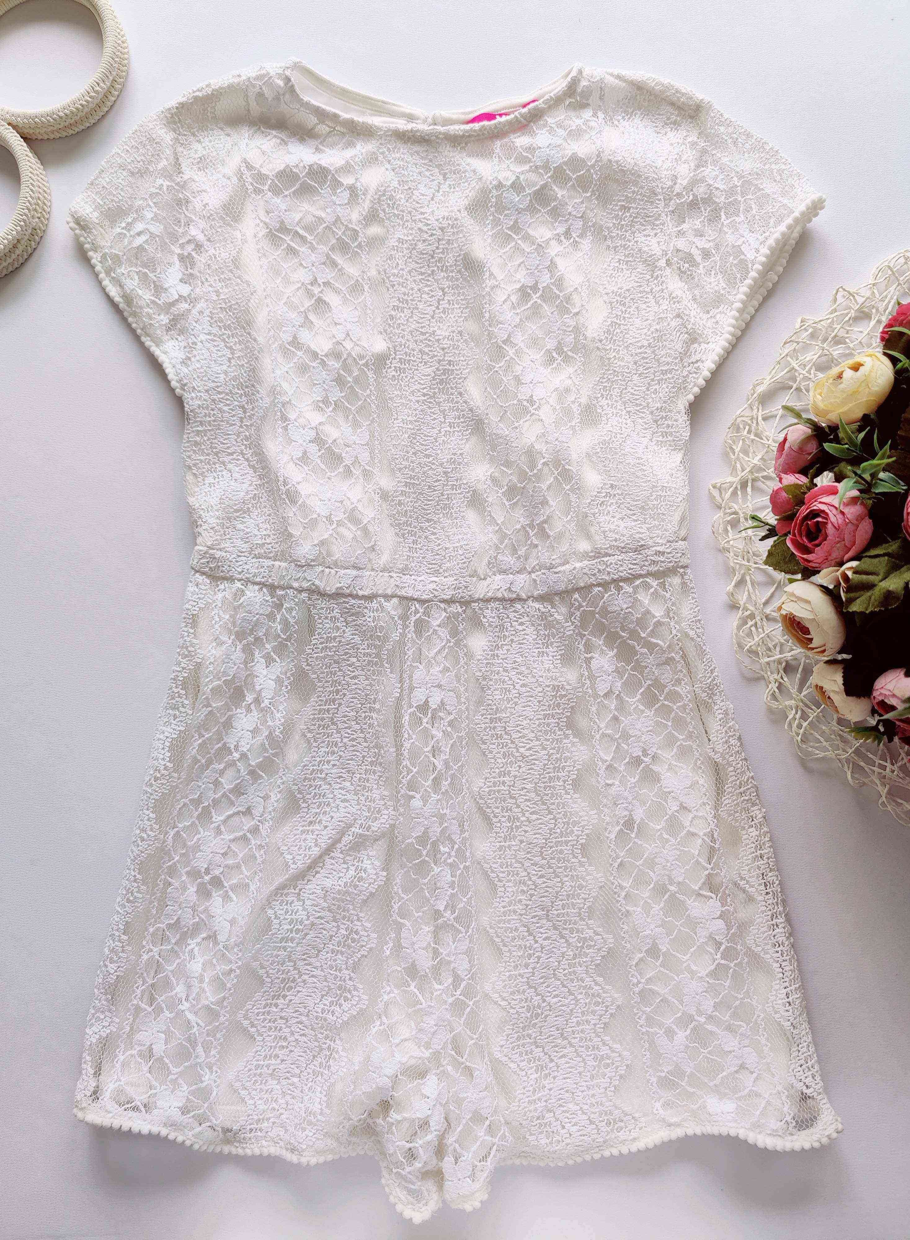 10,11 років, зріст 146 Ажурний ромпер