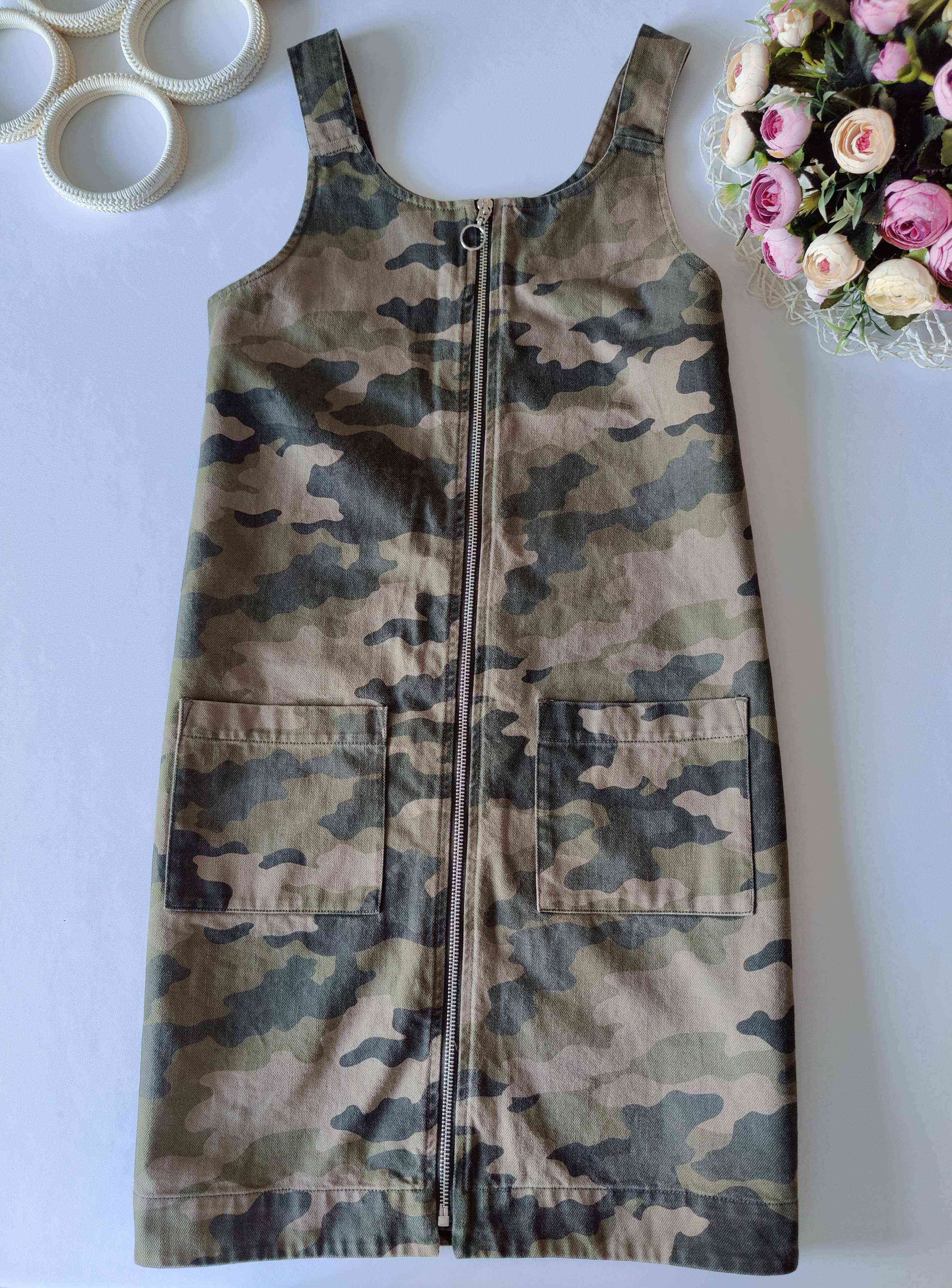 12,13 років, зріст 158 Камуфляжний сарафан