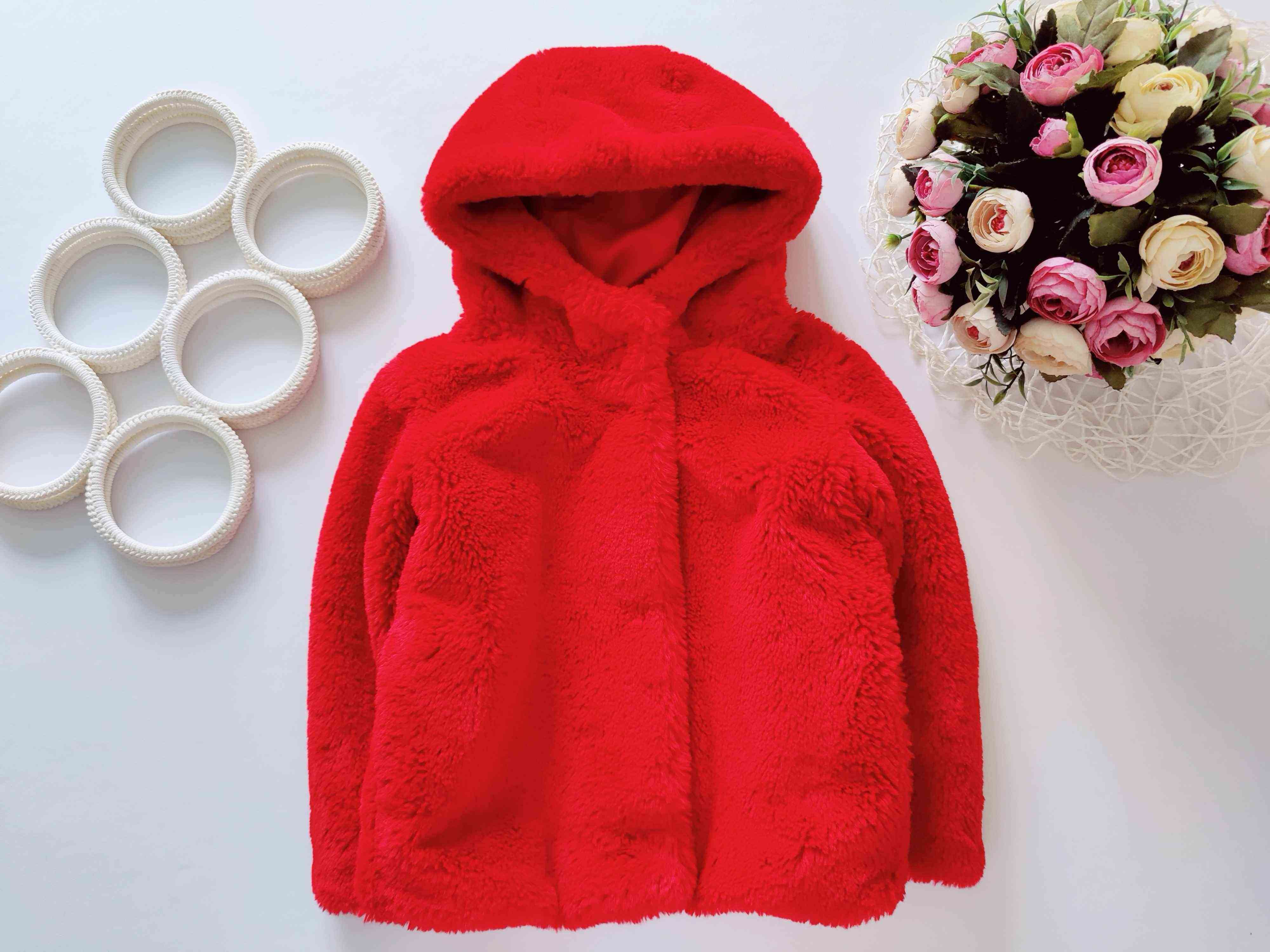 2,3 роки, зріст 92,98 Дитяча демі шубка