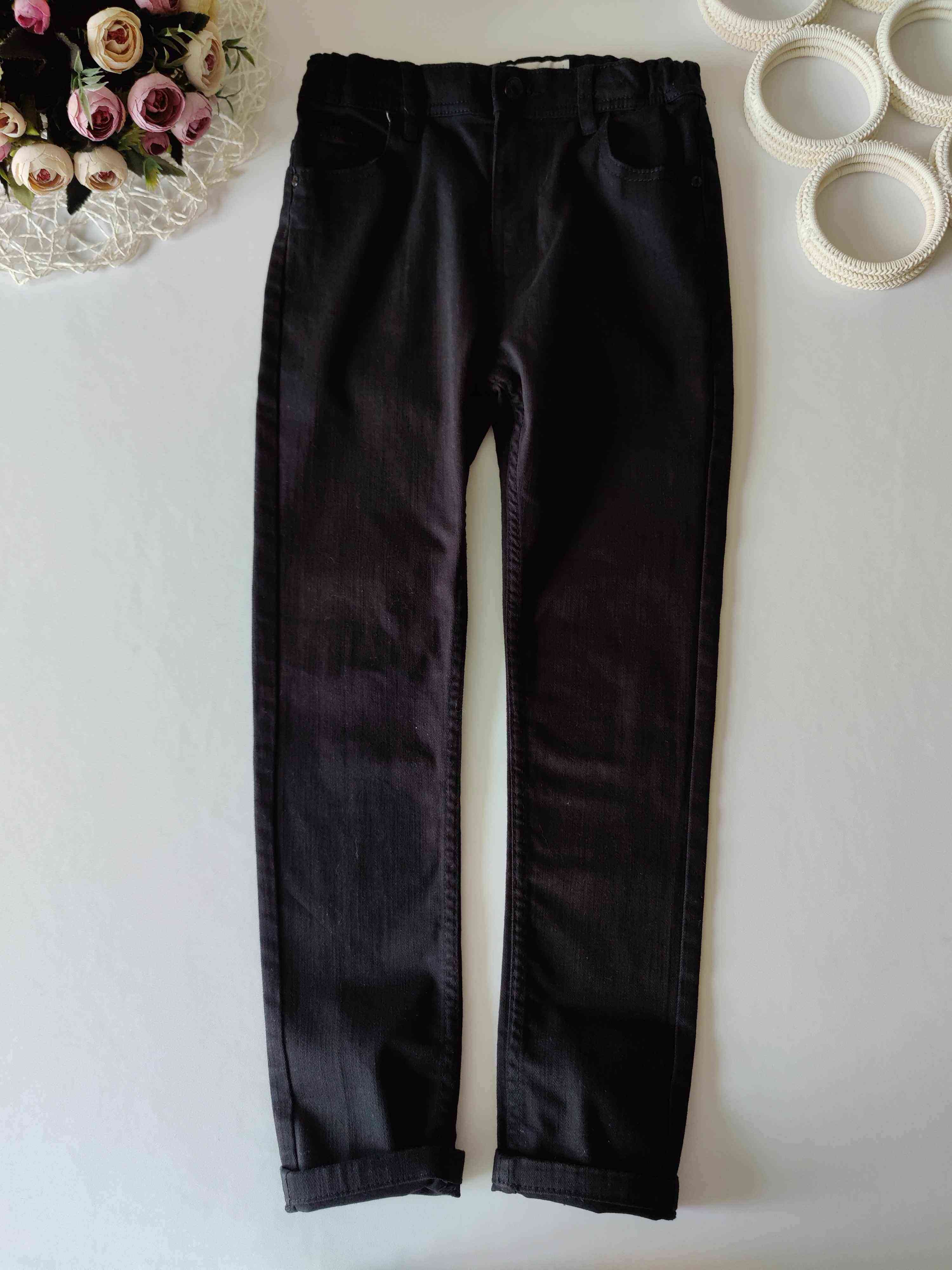 10,11 років, зріст 146 Чорні джинси