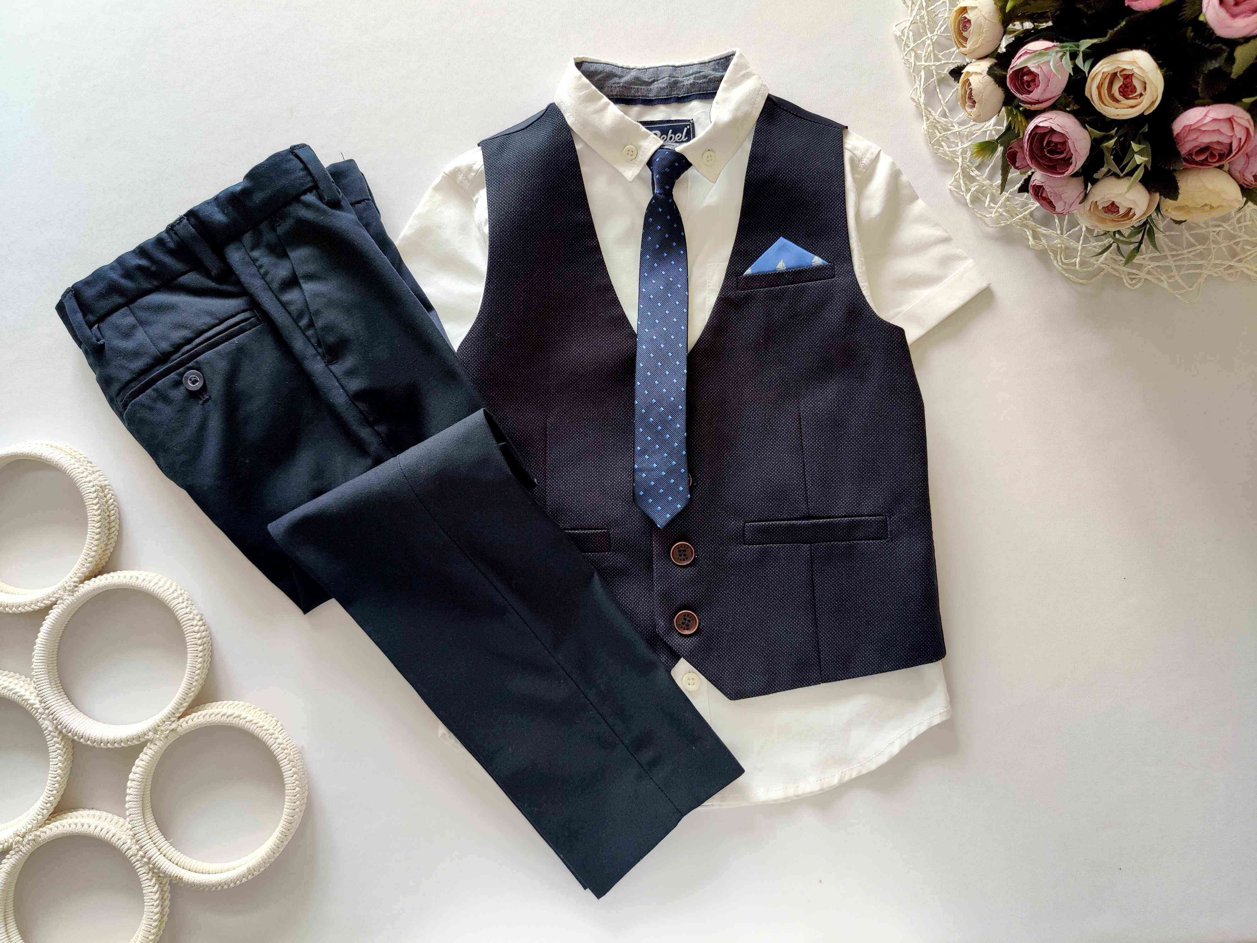 4,5 лет, рост 110 Нарядный детский костюм