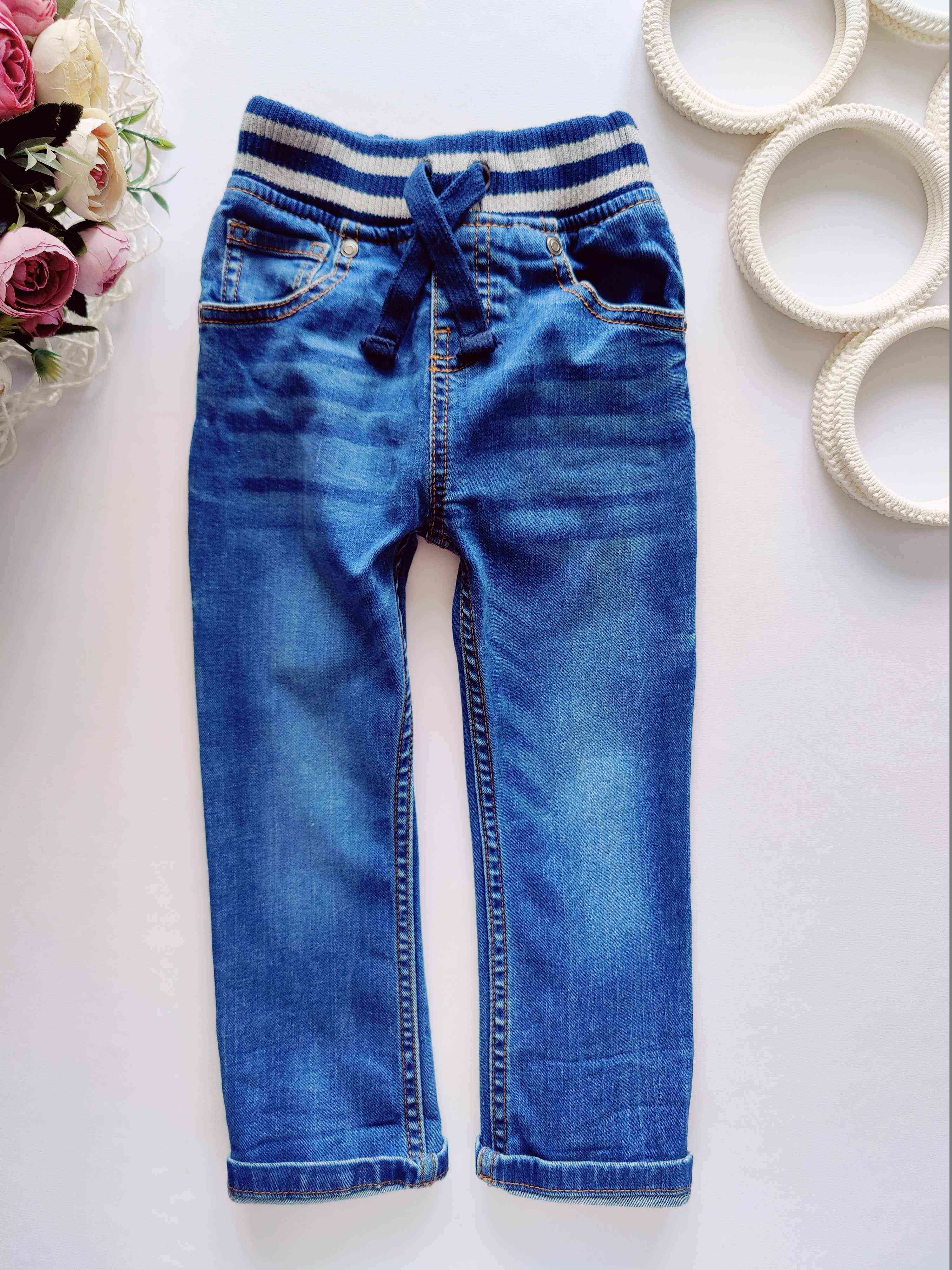 1,5,2 роки, зріст 86,92 Джинси на резинці