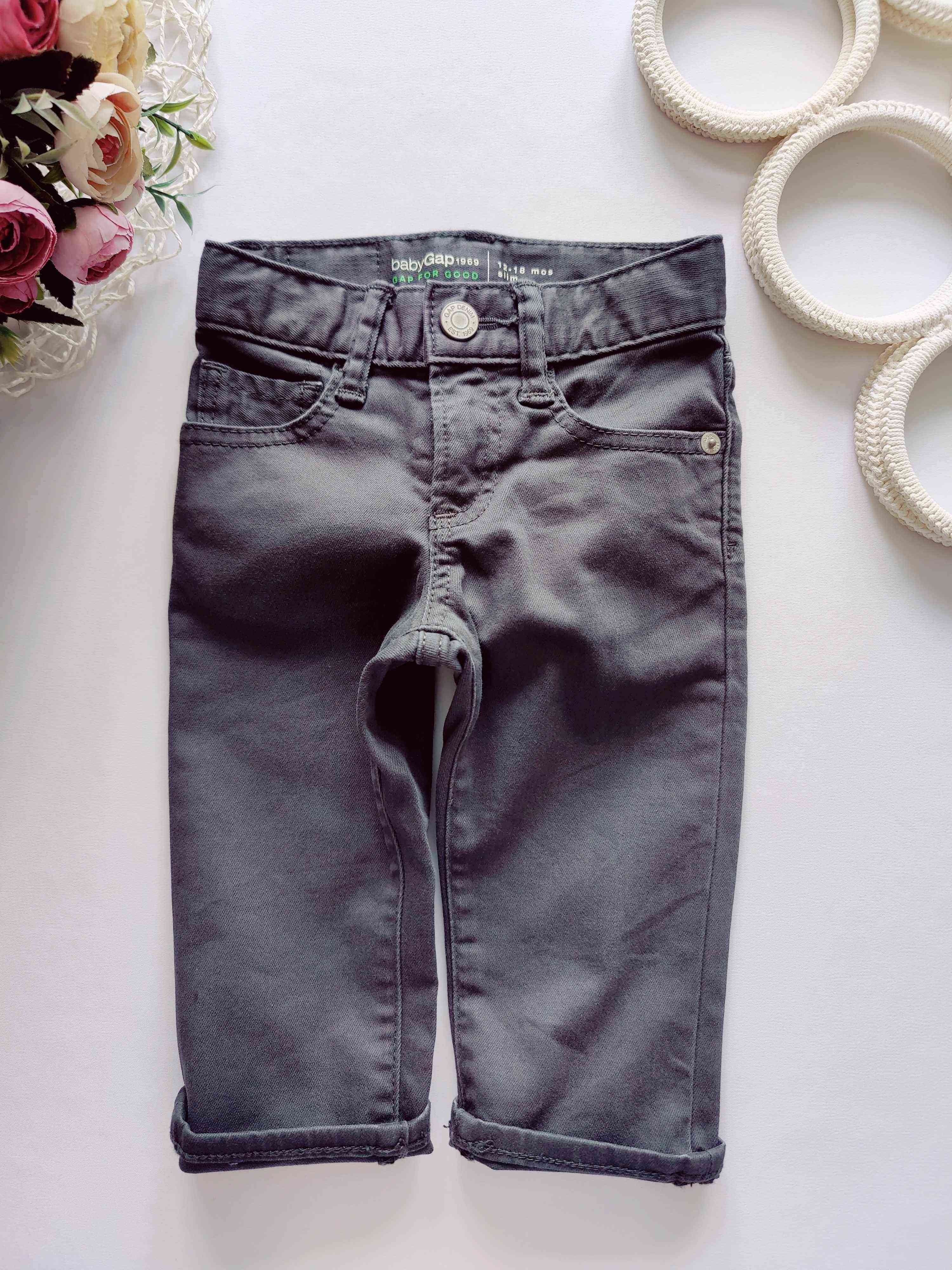 12,18 мес рост 80 Стрейчевые джинсы Slim