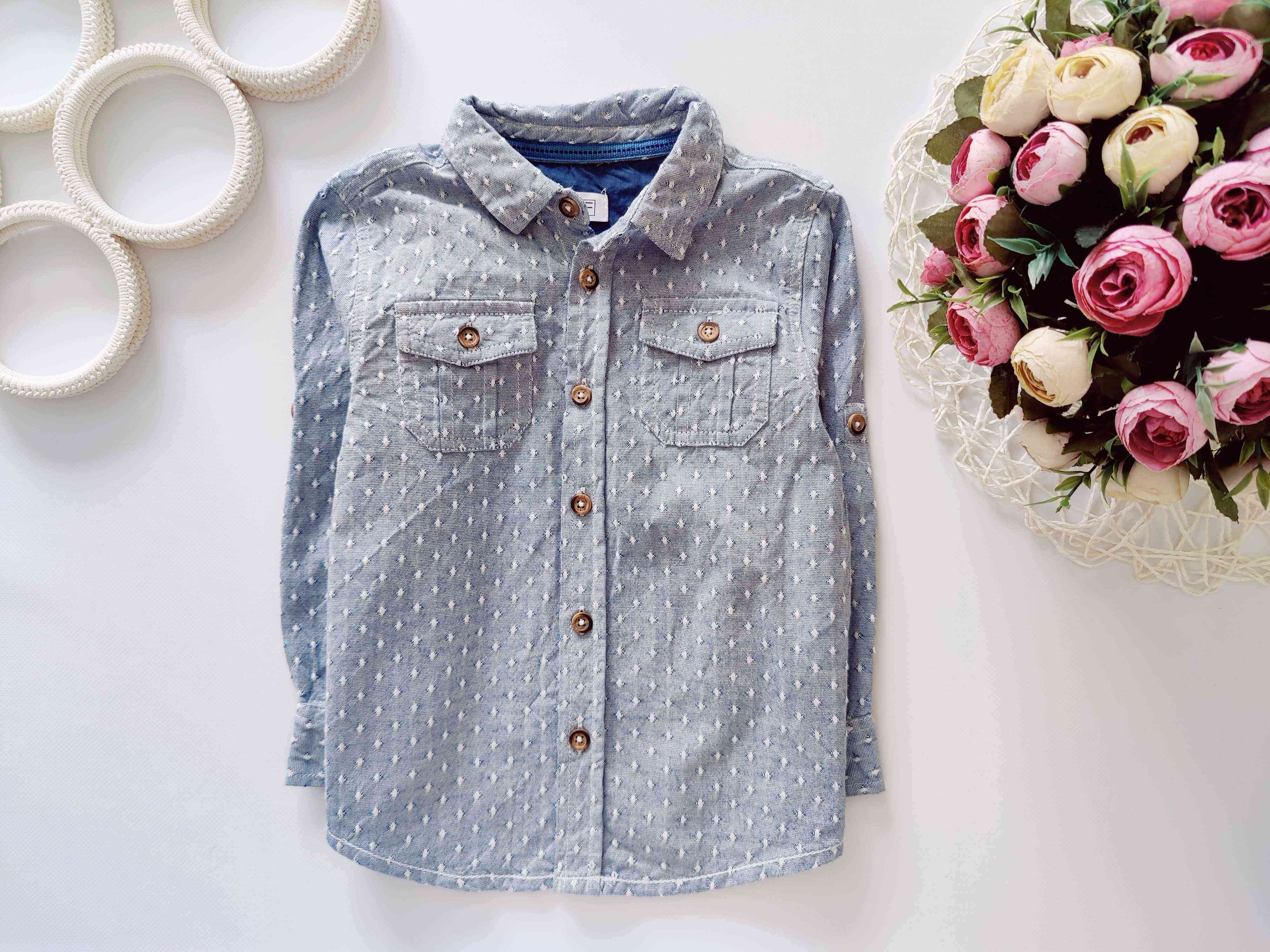 2,3 года, рост 98 Детская рубашка