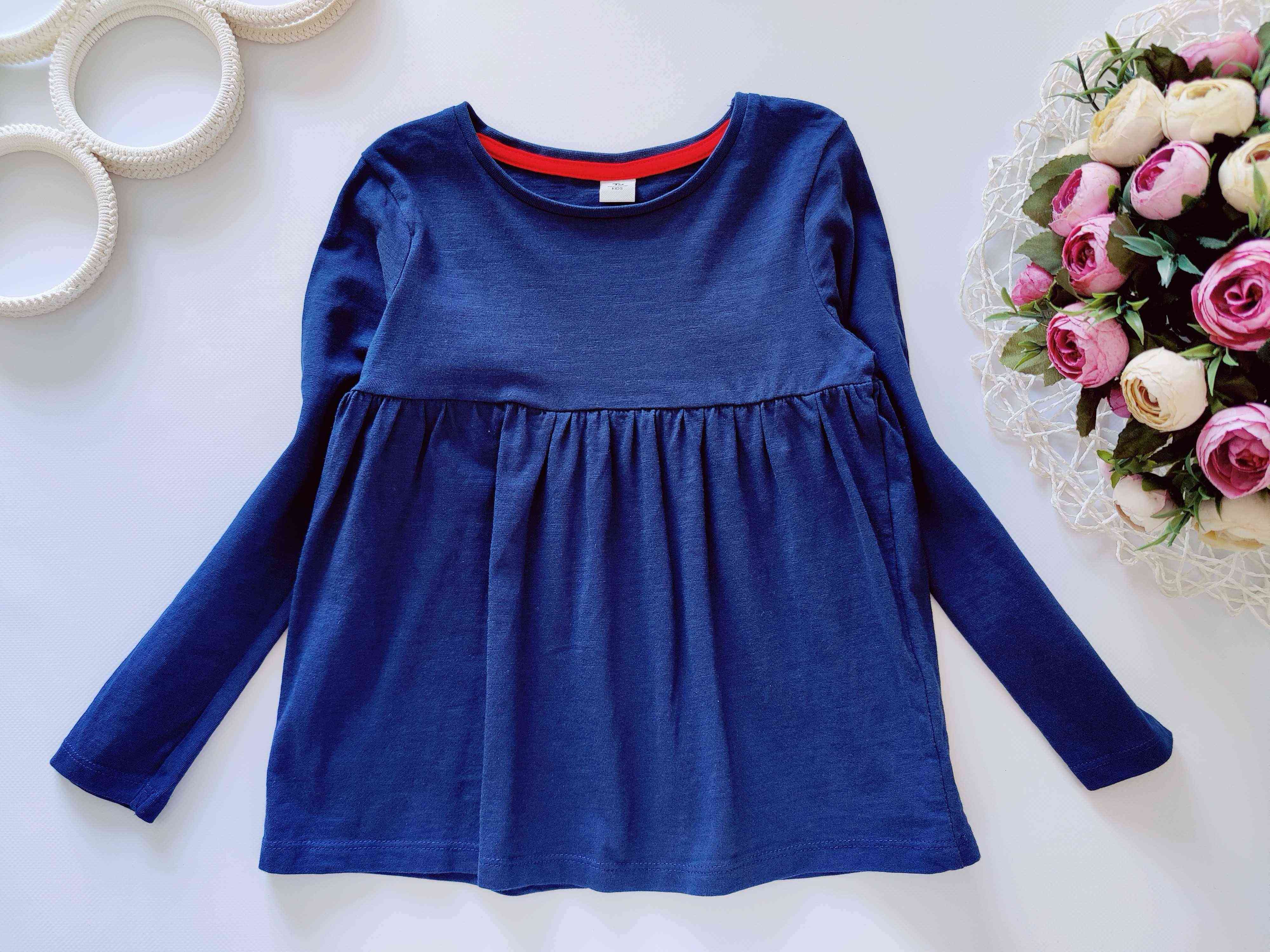 5,6 років, зріст 110,116 Лонгслів для дівчинки